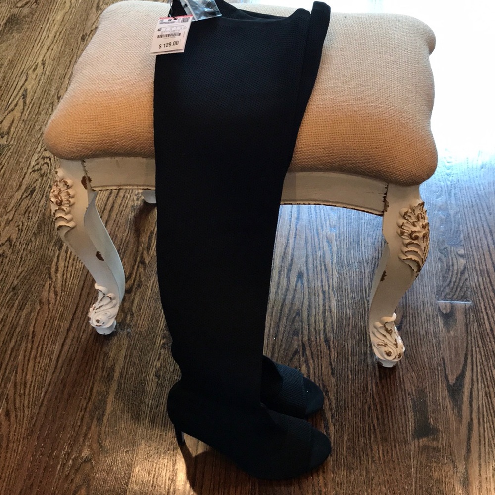 Zara over the knee boot